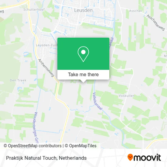 Praktijk Natural Touch map