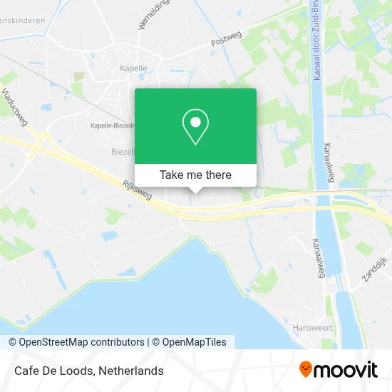 Cafe De Loods map