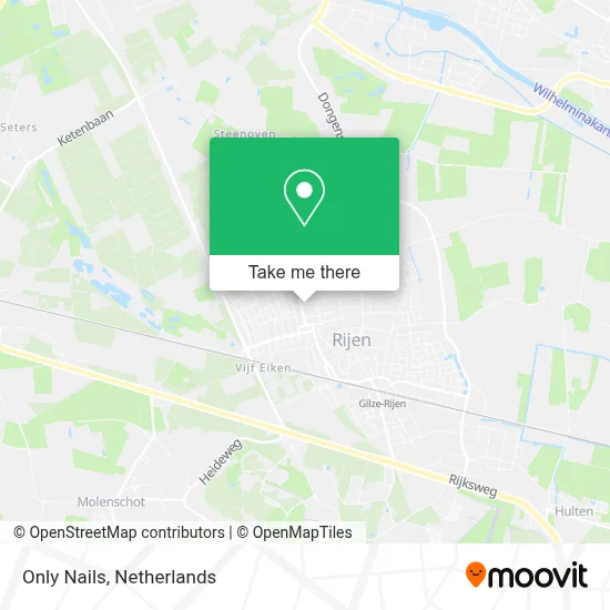 Only Nails map