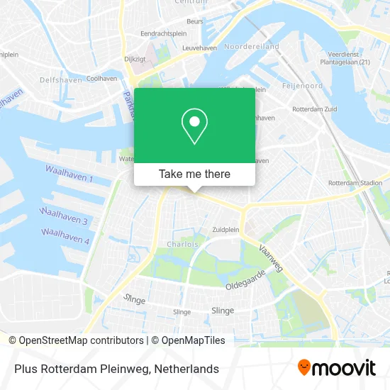 Plus Rotterdam Pleinweg Karte