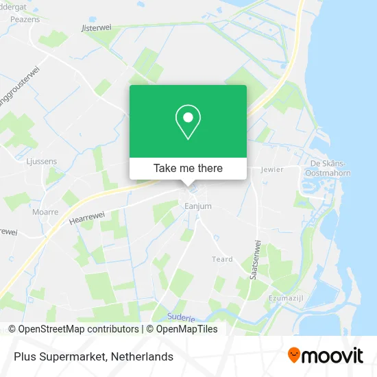 Plus Supermarket map