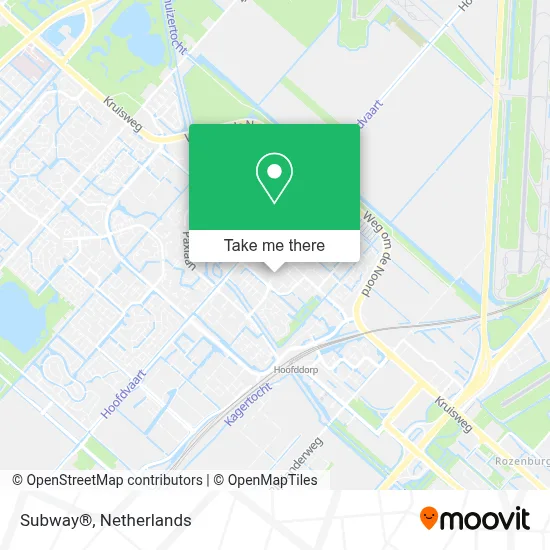 Subway® map