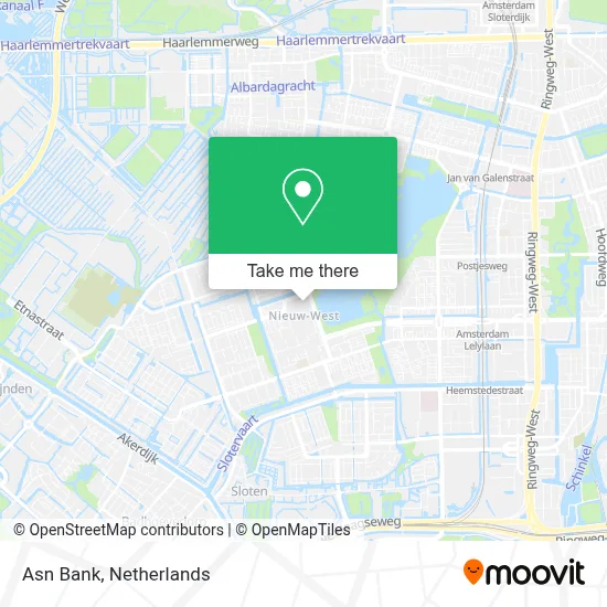 Asn Bank map