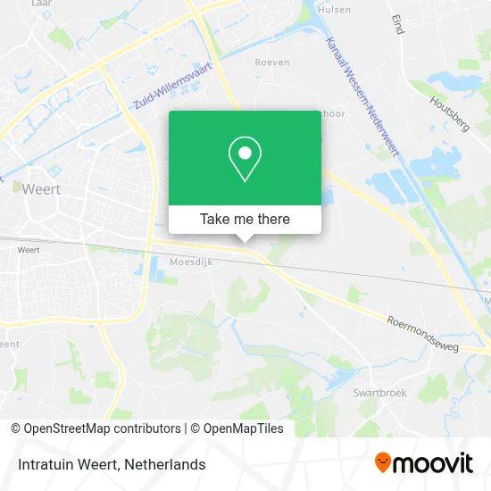 Intratuin Weert map