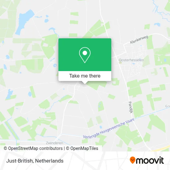 Just-British map