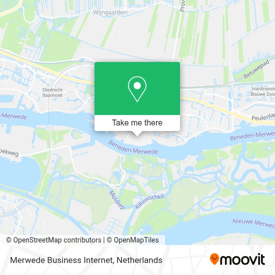 Merwede Business Internet map