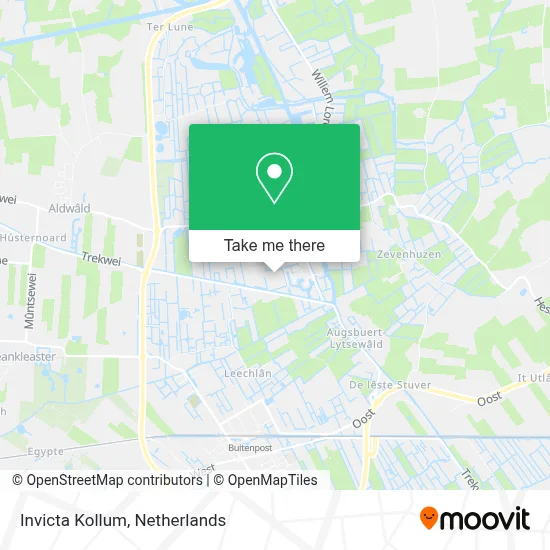 Invicta Kollum map