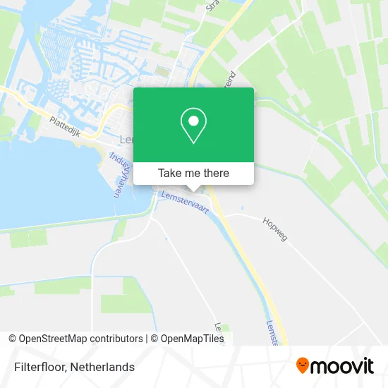 Filterfloor map