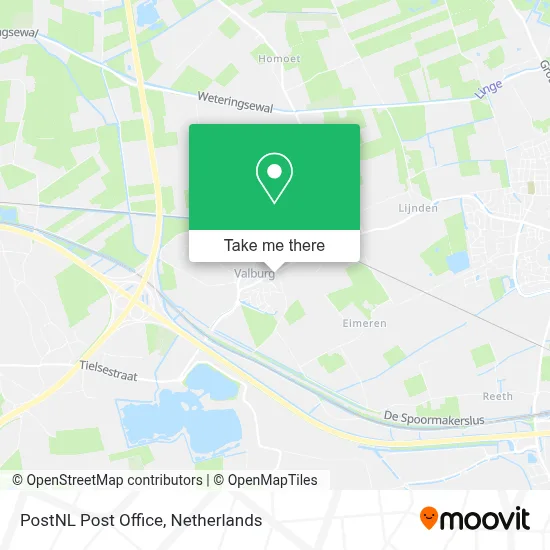 Postnl Postkantoor map