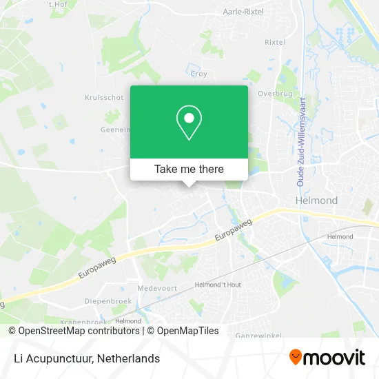 Li Acupunctuur map