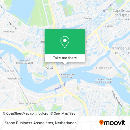 Stone Business Associates map