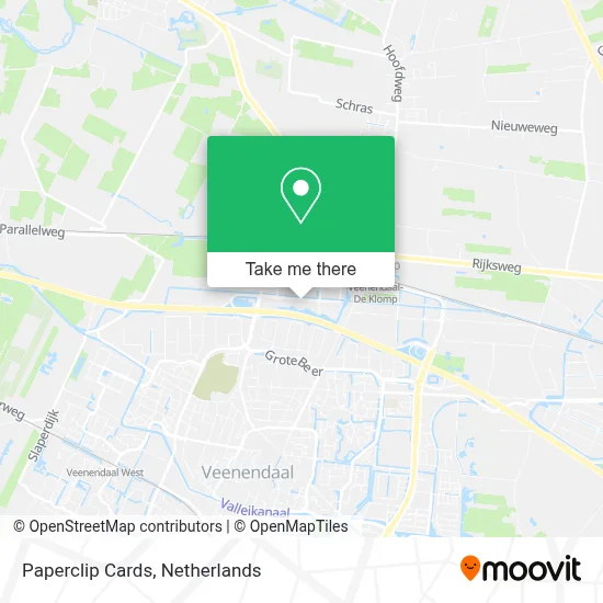 Paperclip Cards map