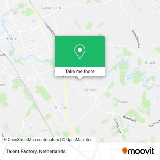 Talent Factory map