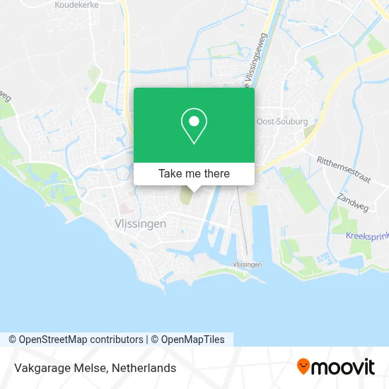Vakgarage Melse map