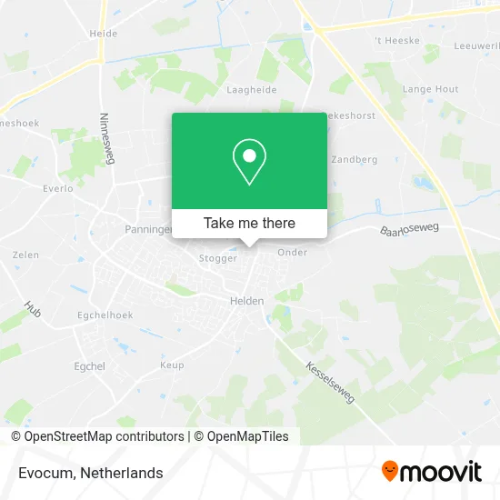 Evocum map