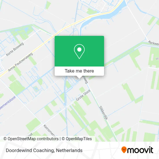 Doordewind Coaching map
