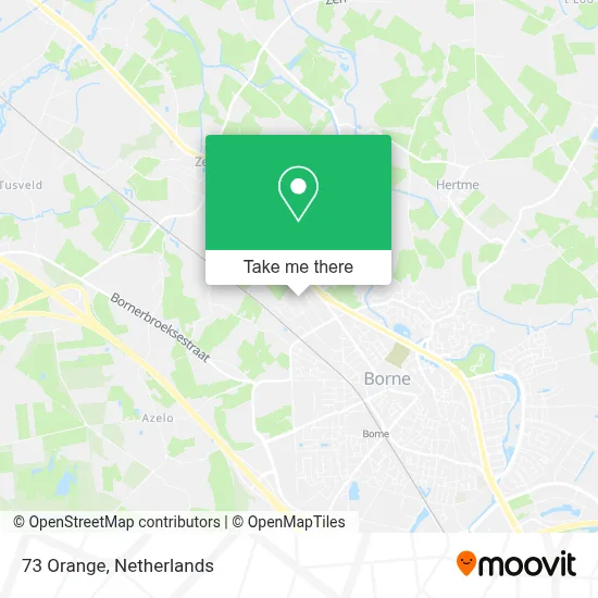 73 Orange map