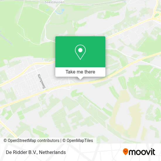 De Ridder B.V. map