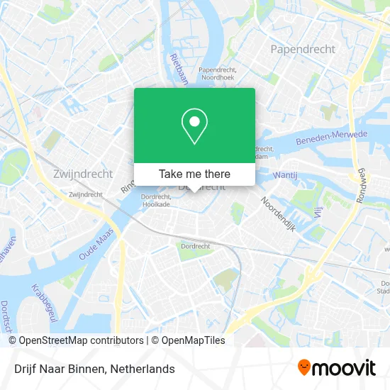 Drijf Naar Binnen map