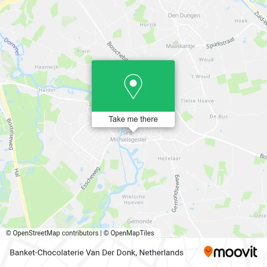 Banket-Chocolaterie Van Der Donk map