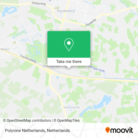 Polyvine Netherlands map