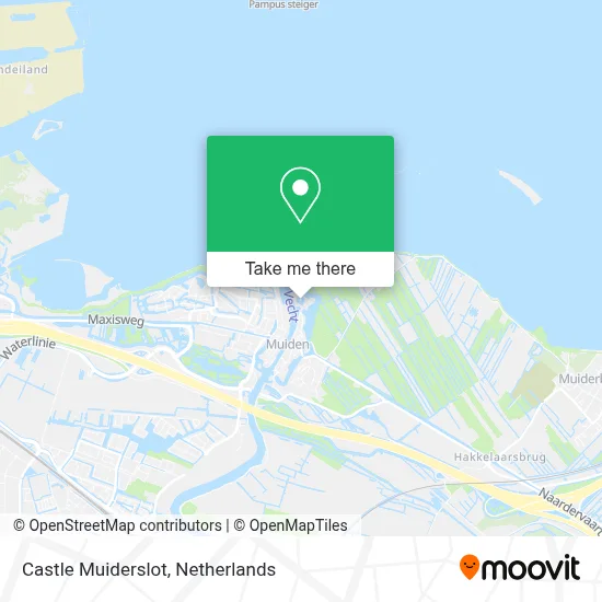 Castle Muiderslot map