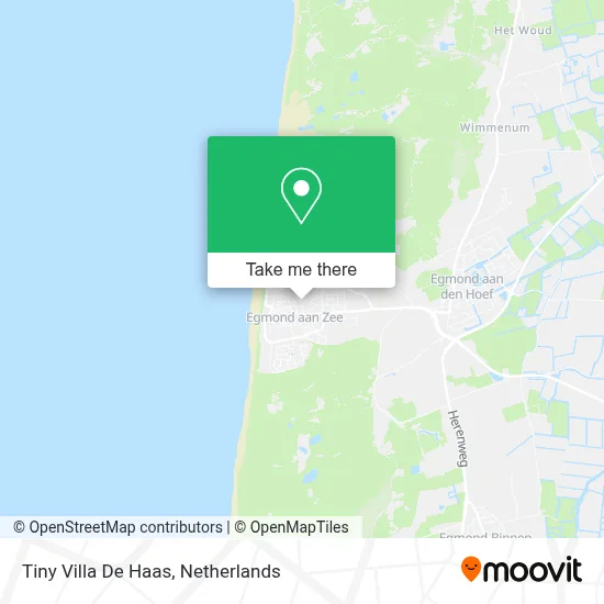 Tiny Villa De Haas map