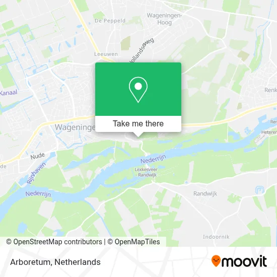 Arboretum map