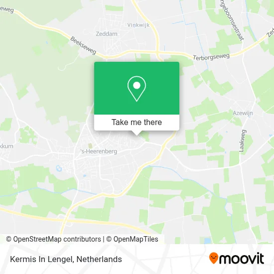 Kermis In Lengel map