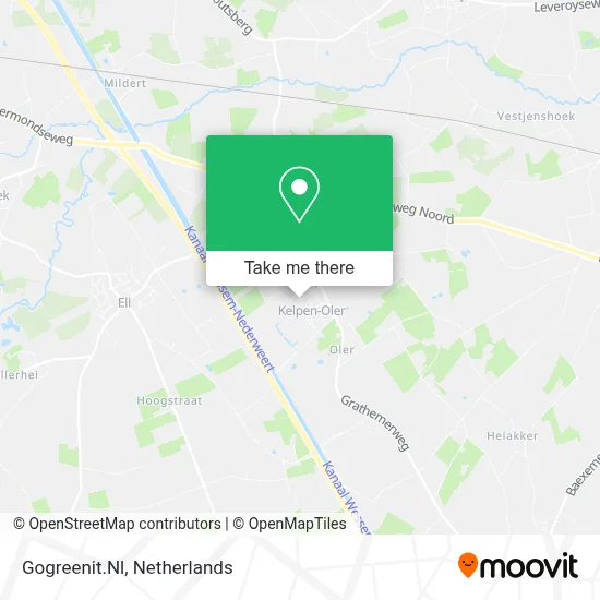 Gogreenit.Nl map