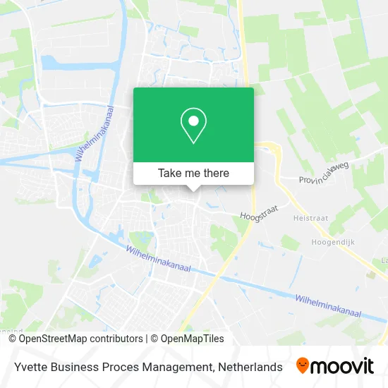 Yvette Business Proces Management map