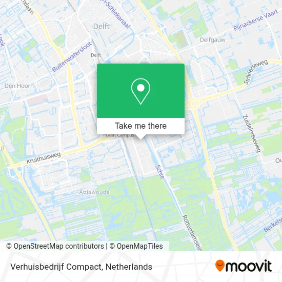 Verhuisbedrijf Compact map