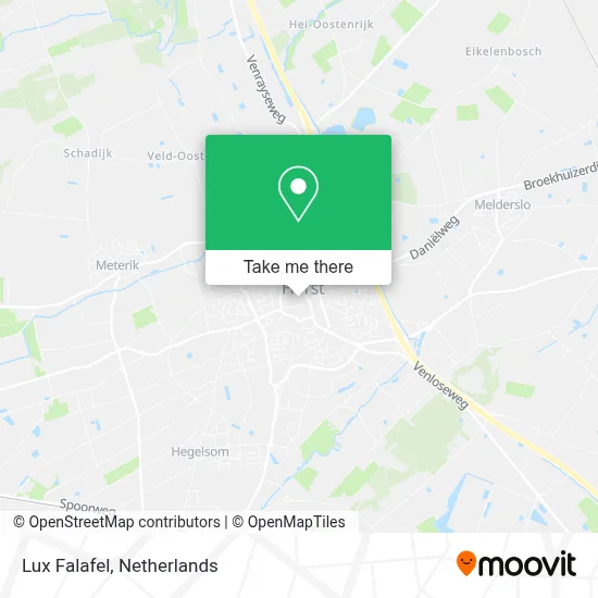 Lux Falafel map