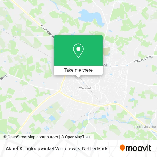 Aktief Kringloopwinkel Winterswijk map