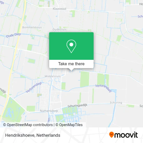Hendrikshoeve map