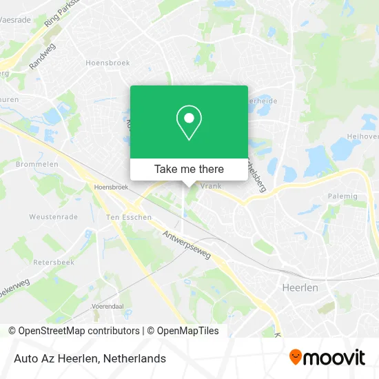 Auto Az Heerlen map