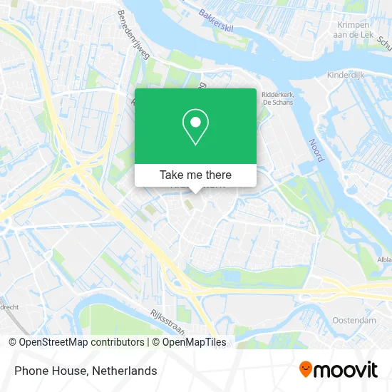 Phone House map