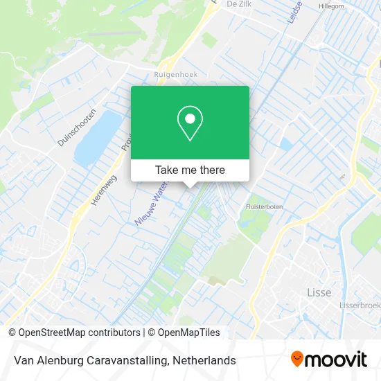 Van Alenburg Caravanstalling map