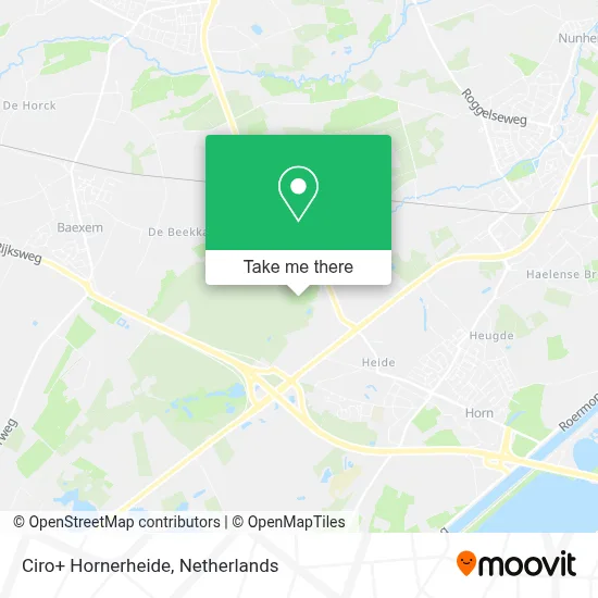 Ciro+ Hornerheide map
