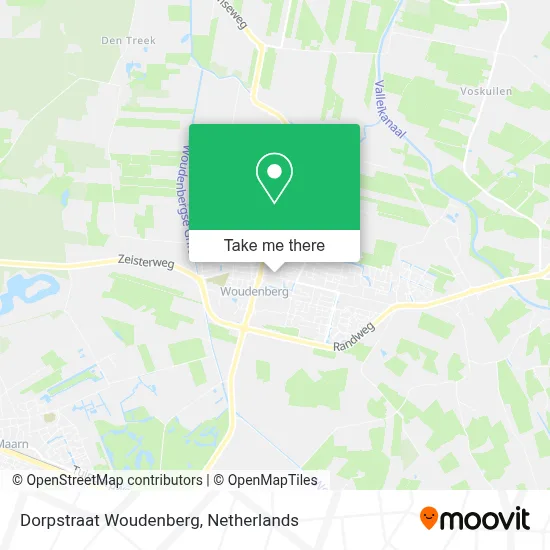 Dorpstraat Woudenberg map