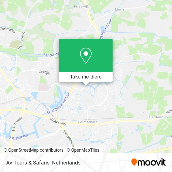 Av-Tours & Safaris map