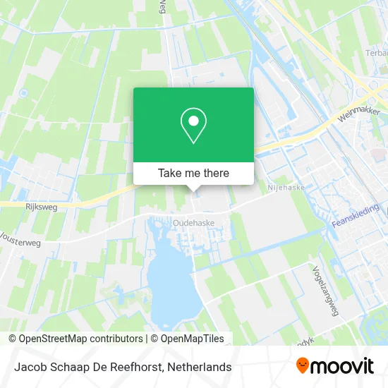 Jacob Schaap De Reefhorst map