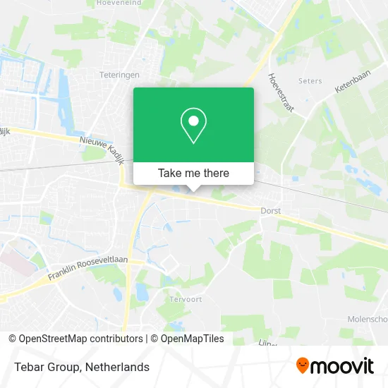 Tebar Group map