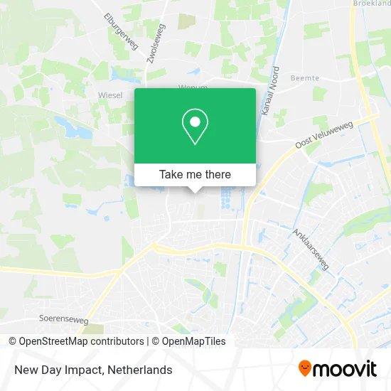 New Day Impact map