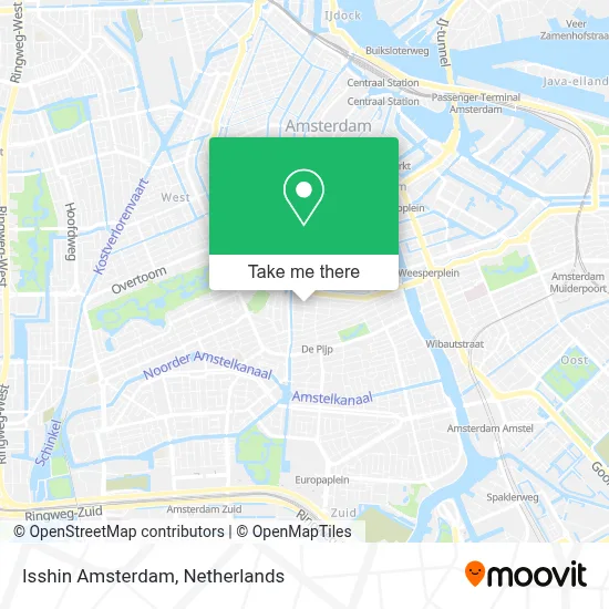 Isshin Amsterdam map