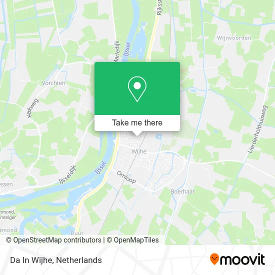 Da In Wijhe Karte