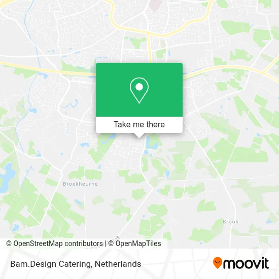Bam.Design Catering map