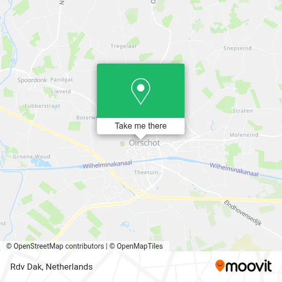 Rdv Dak map