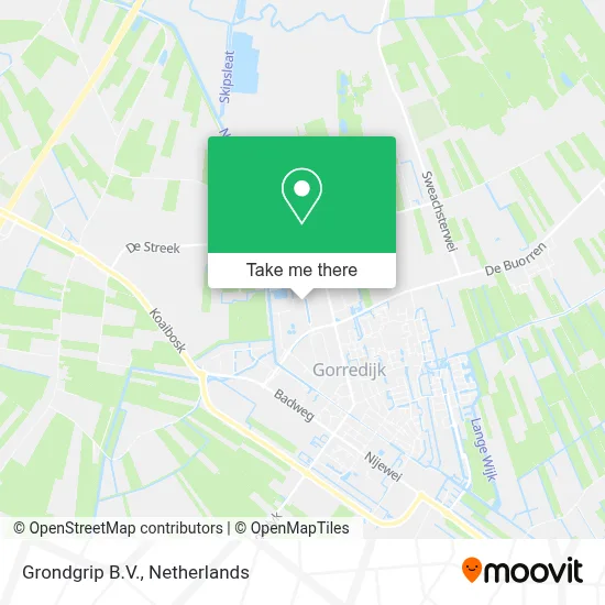 Grondgrip B.V. map