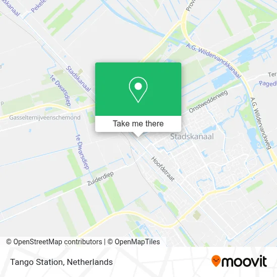 Tango Station map